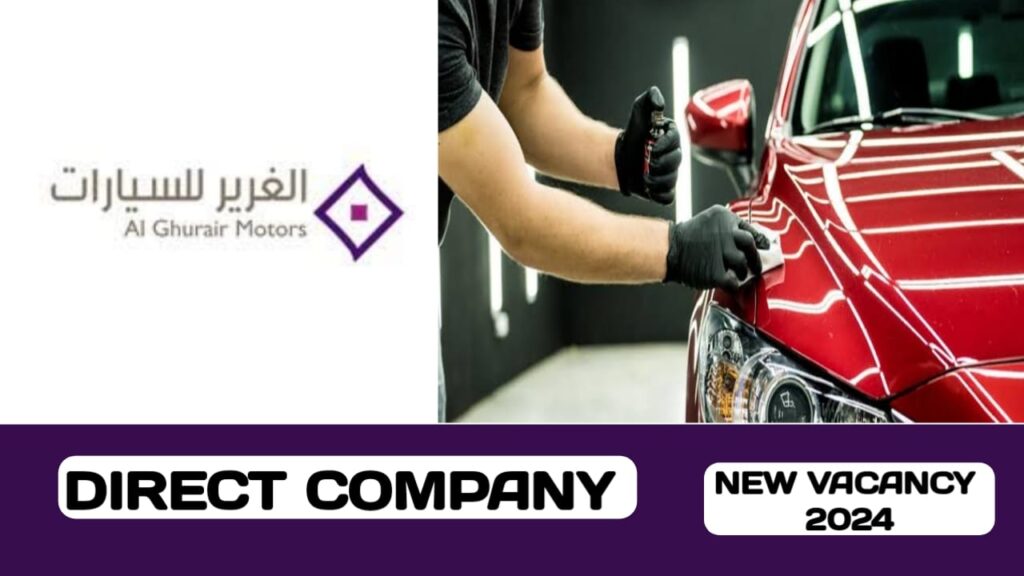 Al Ghurair Motors company have some new vacancies in UAE | These vacancies in 2024