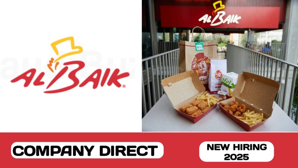 Al Baik food company have new vacancies in UAE | new job vacancies in UAE - 2025