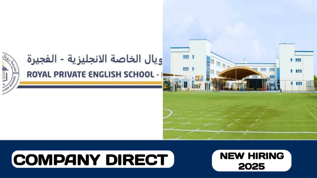 Royal Private English School have some new vacancies in UAE | new job hiring in UAE - 2025